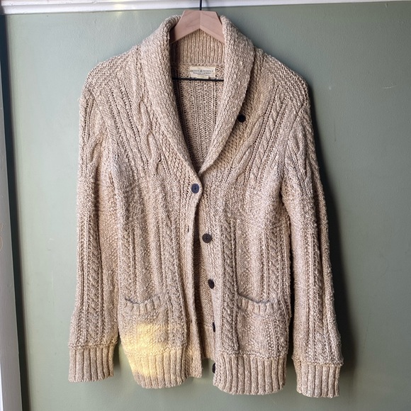 Denim & Supply Ralph Lauren cardigan chunky sweater - Picture 1 of 5